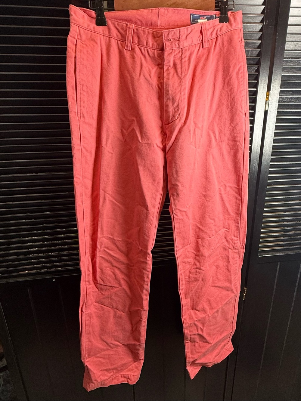 Vineyard Vines Coral Pink Cotton Chinos